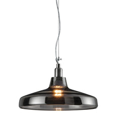 Calais Pendant Ceiling Light, Smoked Glass Body