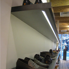 LED Aluminium Extrusion - Semi Recessed Angled