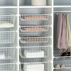 Pelly Bedroom Pull Out Wardrobe Organiser - Shallow