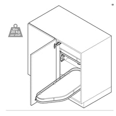 Vauth-Sagel CORNERSTONE corner storage unit