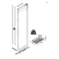 Vauth-Sagel HSA Pull-out Larder Units - 300mm Cabinet Width