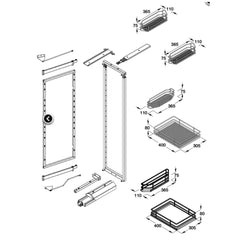 Vauth-Sagel DUSA 600mm Swing Out Pantry Units