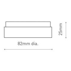GX53 Straight Surface Mounted Under Cabinet Down Light