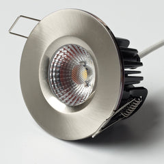 8 Watt COB LED Fixed Fire Rated Downlights