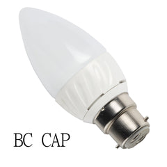 4 Watt COB LED Candle Bulb - Frosted - Warm White