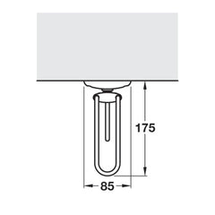 Vibo DREAM Pull Out Clothes Hanger Rail, Under Mounted