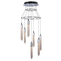 Shard 7 Light LED Ceiling Pendant Light, IP20 Rated
