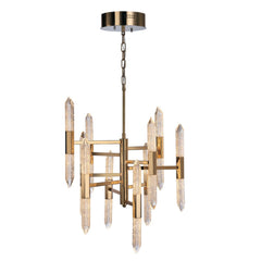 Shard 20 Light, 10 Arm LED Ceiling Pendant Light, IP20 Rated