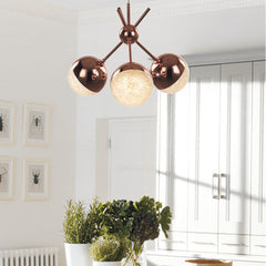 Eclipse 3 Light Cluster LED Ceiling Pendant Light , IP20 Rated