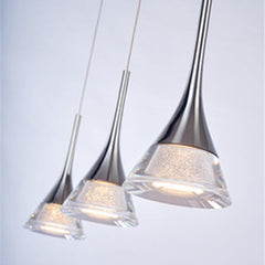 Jewel, 3 Light LED Ceiling Bar Pendant, Adjustable, IP20 Rated