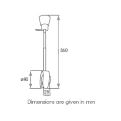 3W Dimmable LED Flexible Bedside Light