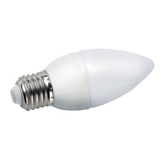 5 Watt COB LED Candle Bulb - Frosted - Warm White