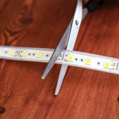 4.8W 60 LED's Per m Flexible LED Strip Light For External Use