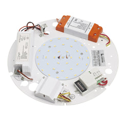 Luna - 17W LED Ceiling Light - IP65 - 3 hr Emergency With Microwave
