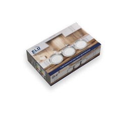 ELD Lighting 3 Light LED Surface Mounted Under Cabinet Kit With Driver - 4000K