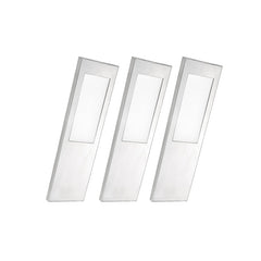 ELD Lighting 3 LED Light Super Slim Under Cabinet Light 3 Light Kit White Driver