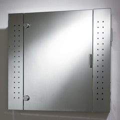 Multi Point LED Mirror Cabinet With Shaver Socket