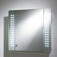 Multi Point LED Mirror Cabinet With Shaver Socket