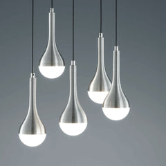 Tear Drop Aluminium And Acrylic Modern Pendant lighting