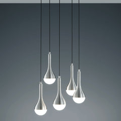 Tear Drop Aluminium And Acrylic Modern Pendant lighting