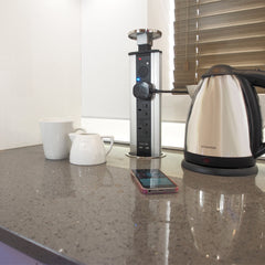 Power Tech Pop Up Sockets With USB Ports And Bluetooth Speakers