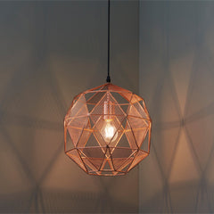 Hex Copper Industrial Pendant Lighting