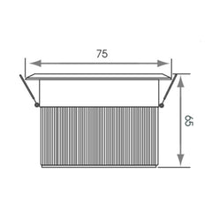 Tunable White - COB LED Contemporary Ceiling Light