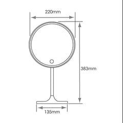 Titan LED Vanity Mirror