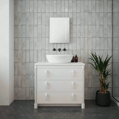 Ares Tunable LED Bathroom Mirror With Shaver Socket