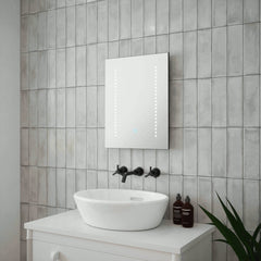 Ares Tunable LED Bathroom Mirror With Shaver Socket