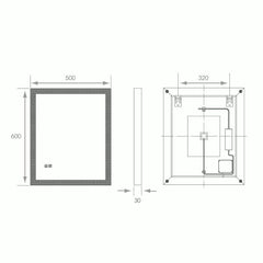 Saturn Tunable LED Bathroom Mirror Light
