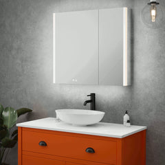 Balmoral Double Tunable LED Bathroom Mirror & Cabinet