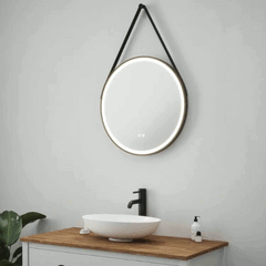 Sorrellis Valen Tunable Bathroom LED Mirror with Strap