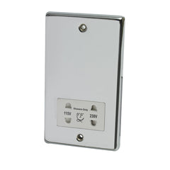 Dual Voltage Shaver Socket - 240V/110V