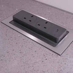 Evoline Back Flip Worktop Socket