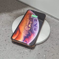 Power Tech Pop Up Socket With Qi Charging - 3 x UK pug & 2 x USB Port