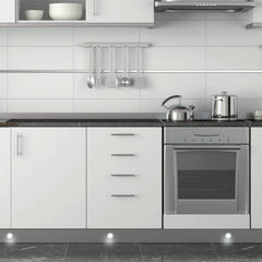 Vega 33mm Round Kitchen Plinth Light - 4 Light Kit