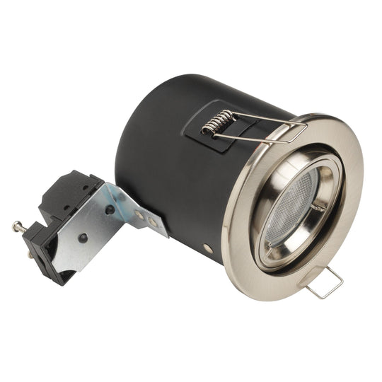 GU10 Fire Rated Ceiling Spotlight - Tilt