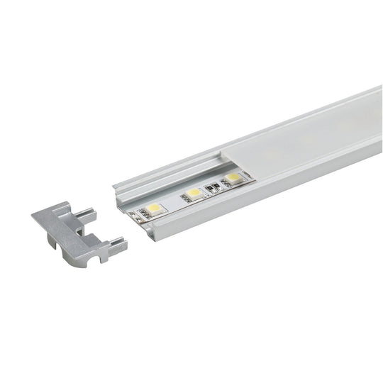 LED Aluminium Extrusion - Slim Recessed