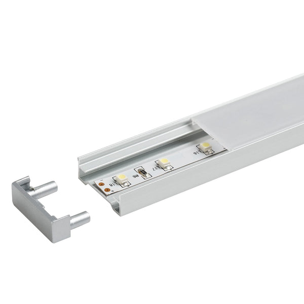 Linear LED Display Profiles - Surface Mounted