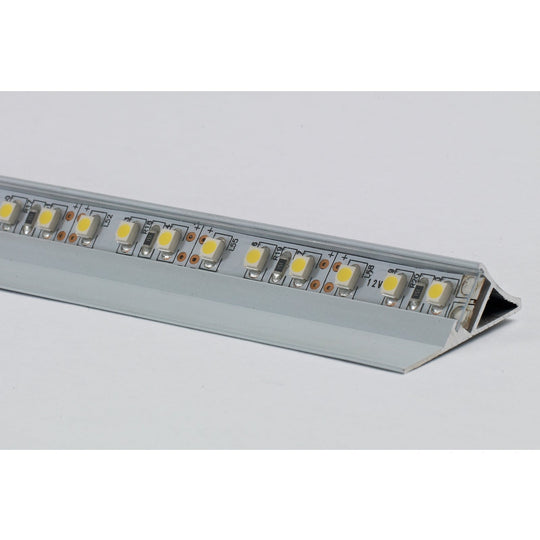 LED Aluminium Extrusion - Angled Surface Mounted