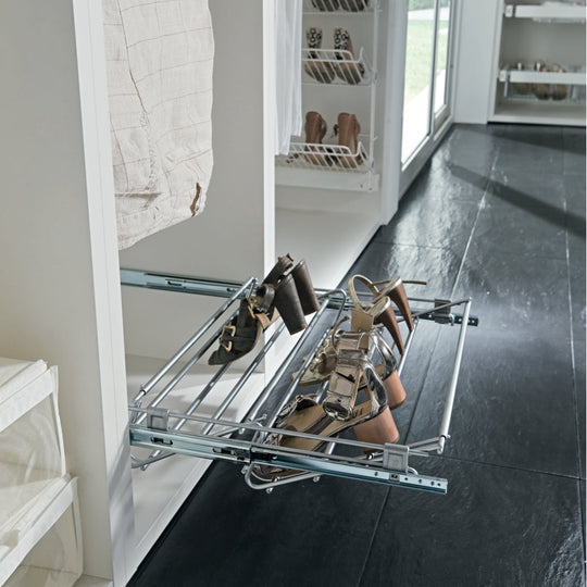 Vibo Pull Out Shoe Organiser, Width Adjustable