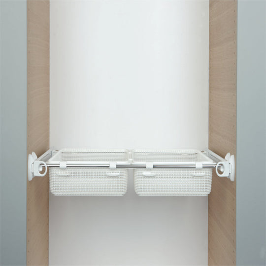 Wardrobe Storage - Pull Out With Adjustable Double Drawer