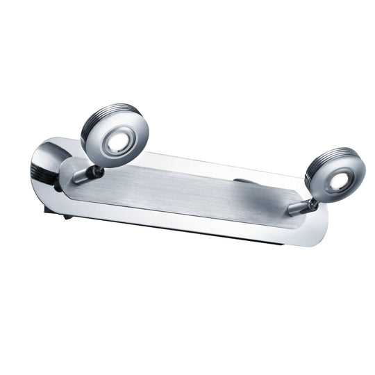 Flat Modern Twin Head Spotlight