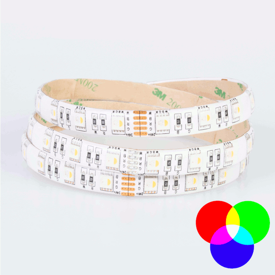 15W RGB & Single Colour LED Tape 60 Diodes Per Metre