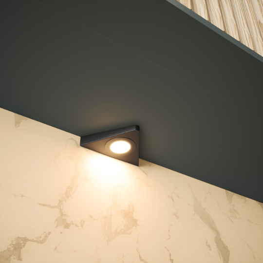 24V Nimbus TriGlow LED Triangle Under Cabinet Light
