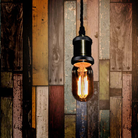 Prague Single Light Rope Effect LED Drop Pendant, IP20 Rated