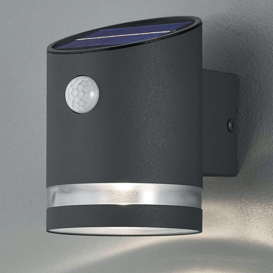 Trio Lighting Salta LED Solar Garden Wall Light