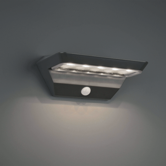 Trio Lighting Mendoza LED Solar Wall Light