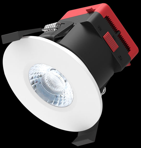 Switchable COB - Dimmable LED IP65 Fire Rated Ceiling Downlight